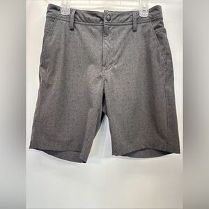 REI Milford Hybrid 9" Walk Shorts Men’s Sz 30 Heater Gray Stretch Quick Dry